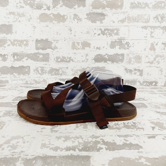 Chaco Lowdown Monks Robe Brown Strappy Sandals D5 main image 10